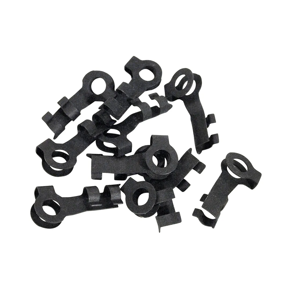 C3 1968-1982 Corvette Inside Door Control Rod Clip - 10Pc Set