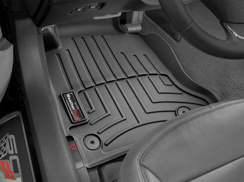 WeatherTech DigitalFit Front FloorLiner for 2010-2013 Chevrolet Corvette – Black