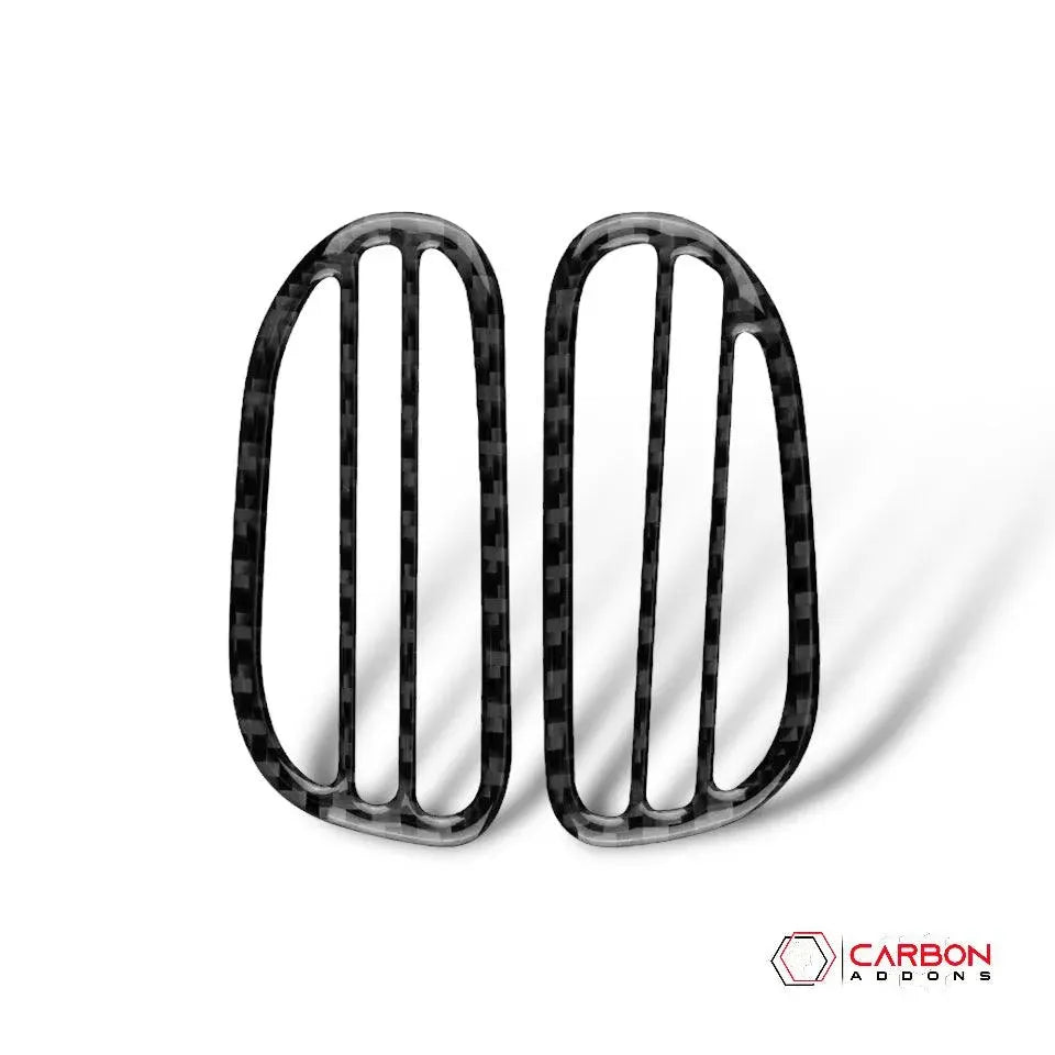 [2pcs] Real Carbon A-Pillar AC Vent Trim Overlay | C6 2005-2013 Corvette - carbonaddons Carbon Fiber Parts, Accessories, Upgrades, Mods
