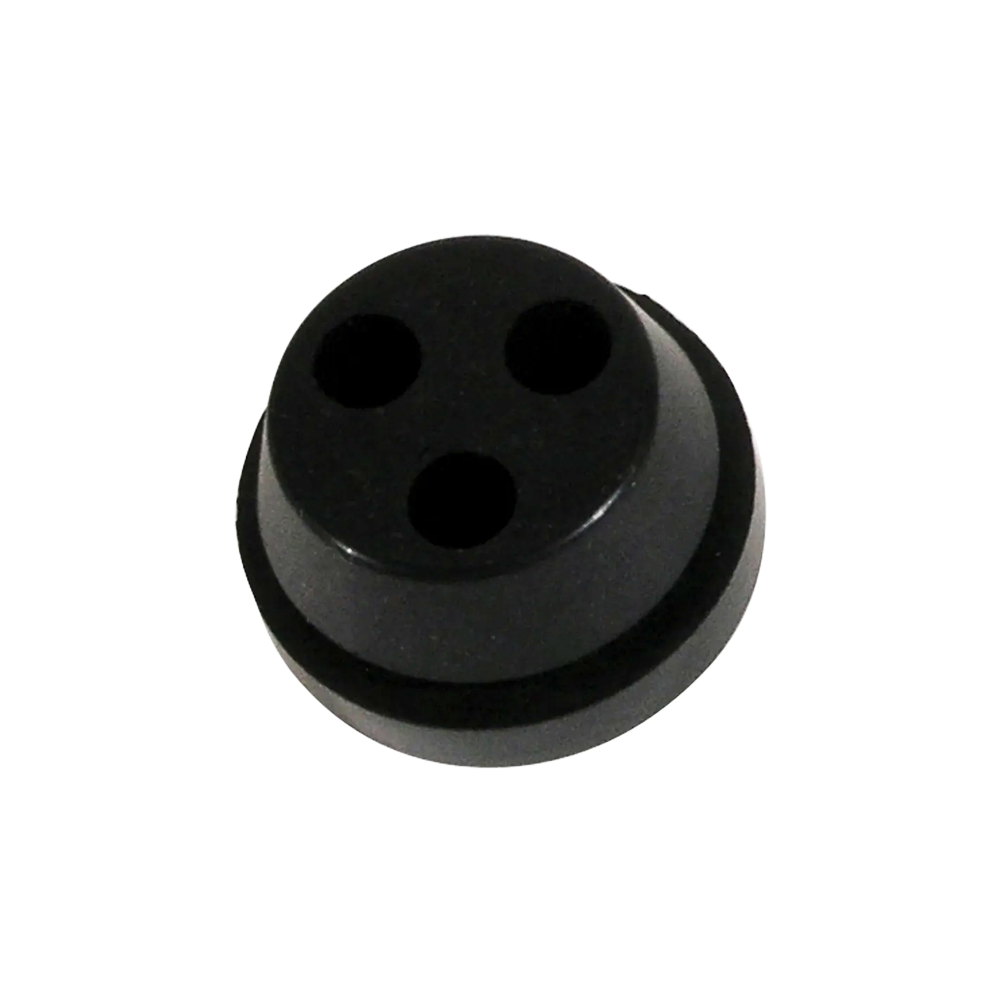 C3 1968-1982 Corvette Vacuum Hose Firewall Grommet - 3-Hole