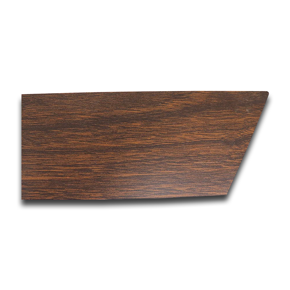 C3 1970-1976 Corvette Door Panel Inserts - Walnut - Pair