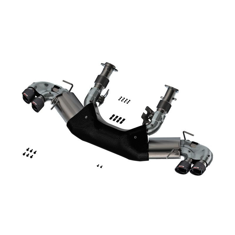 Corvette C8 6.2L AT w/o NPP 3in Borla Atak Cat Back - Carbon Fiber Tips 2020-2024