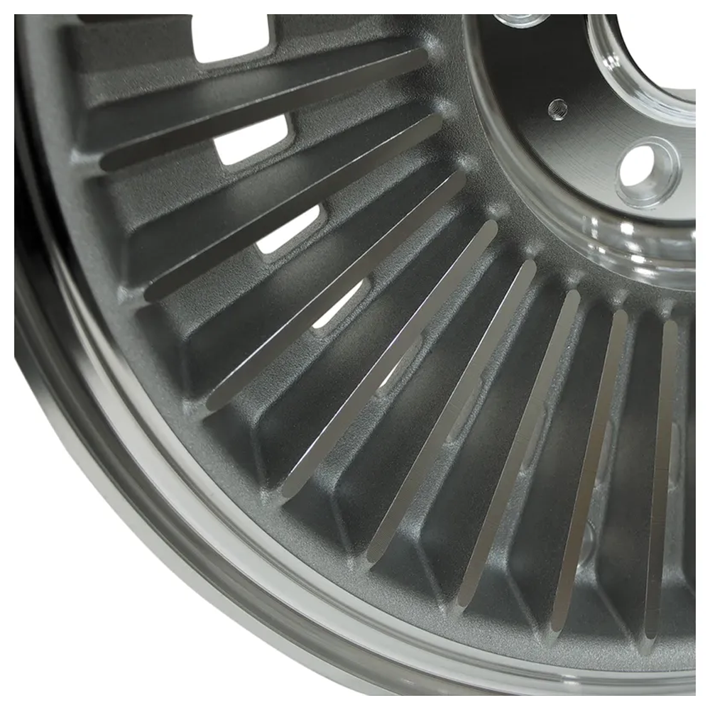 C2 1963-1964 Corvette Direct-Bolt Knock-Off Wheel - Light Face Replica