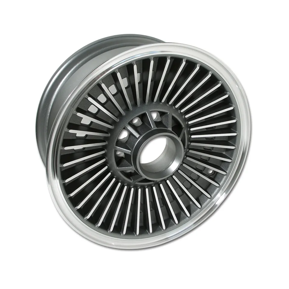 C2 1965-1966 Corvette Knock-Off Wheel - Dark Face Replica 15x6