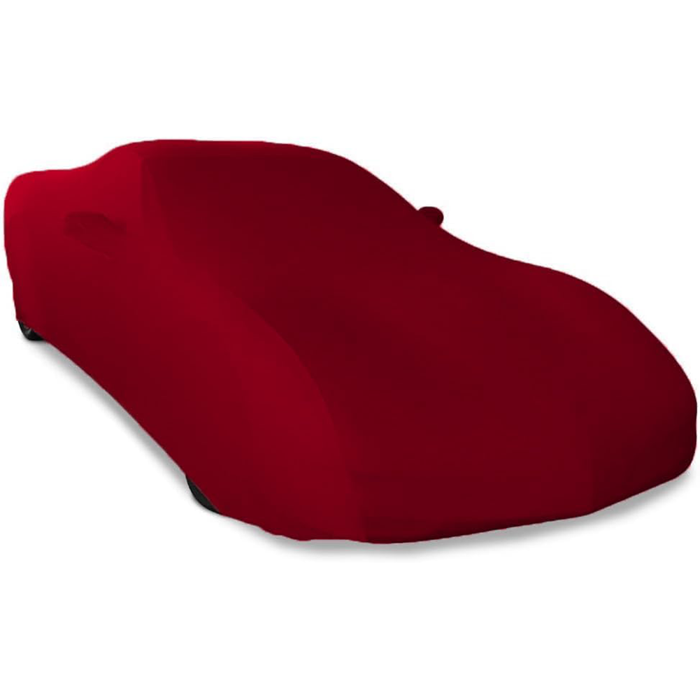 Corvette Ultraguard Stretch Satin Car Cover - Dark Red - Indoor : 1984-1996 C4