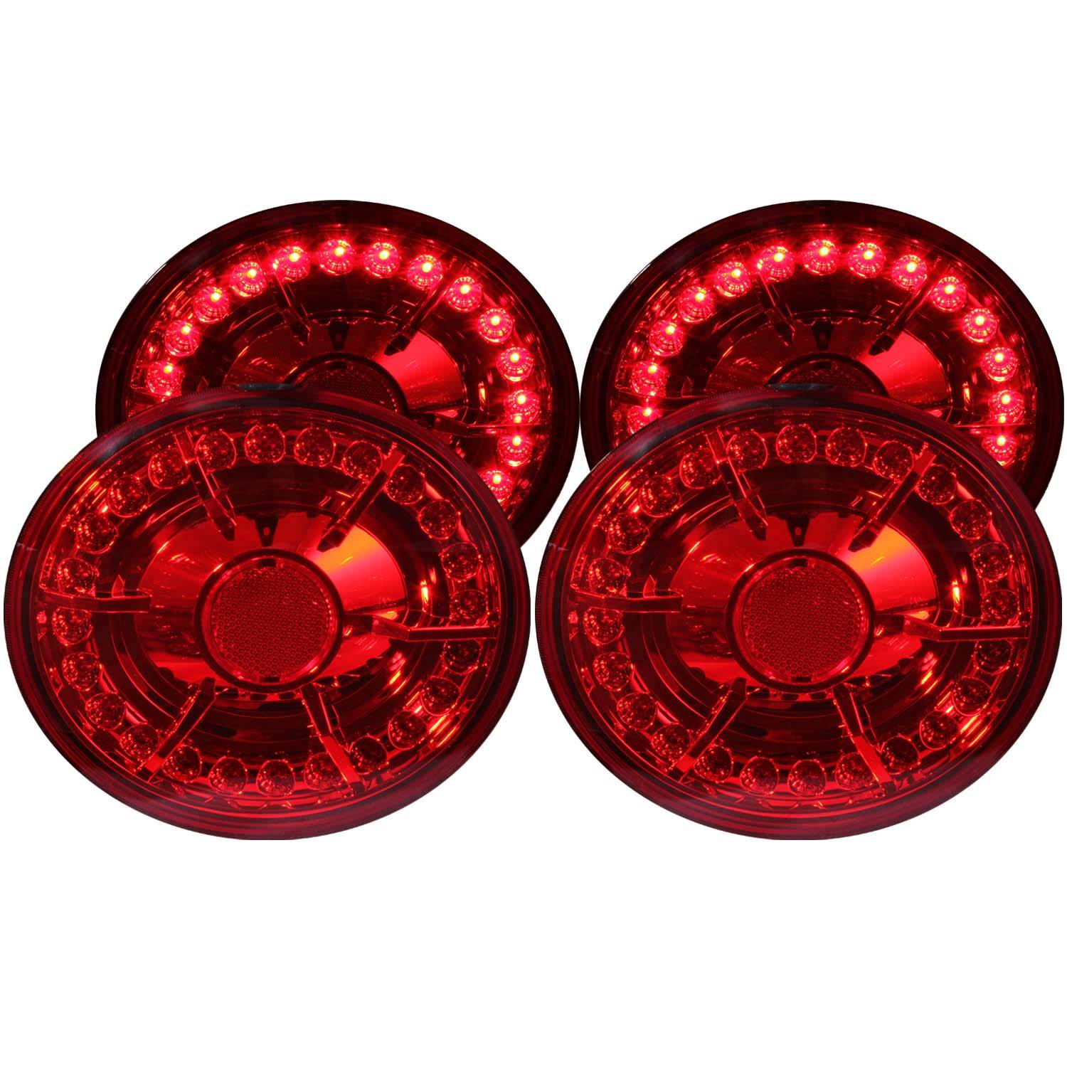Corvette LED Taillights/Red : 2005-2013 C6, Z06, ZR1, Grand Sport