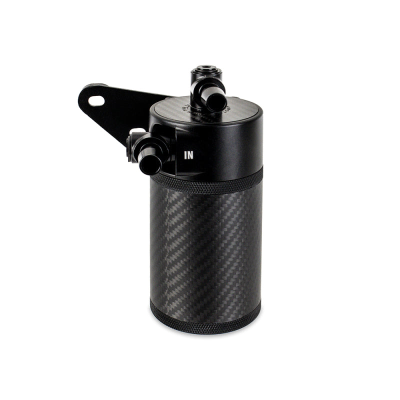Corvette C8 Mishimoto Baffled Oil Catch Can Kit (PCV Side) -Carbon Fiber 2020-2022