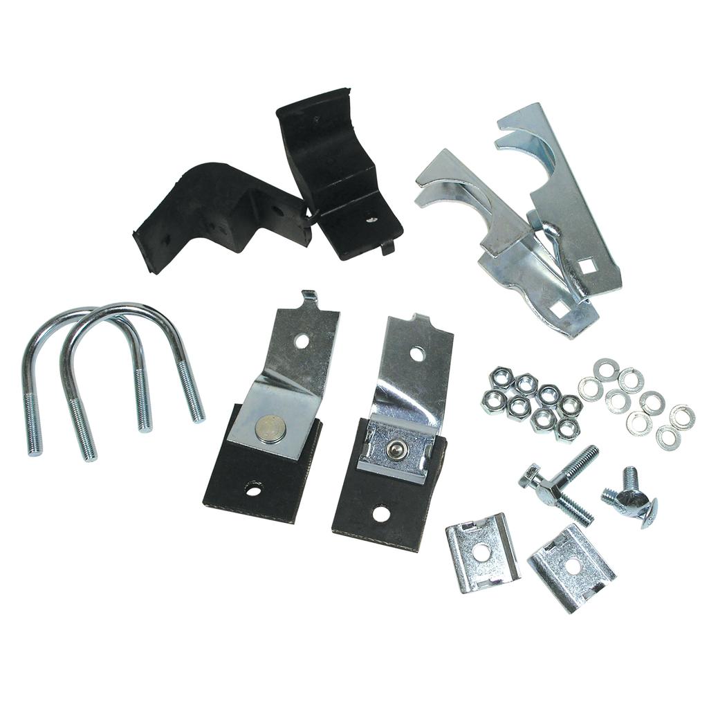 C1 1961-1962 Corvette Muffler Hanger Kit, Over Rear Axle