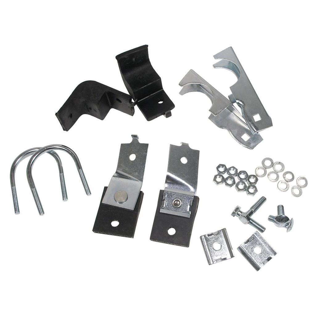 C1 1961-1962 Corvette Muffler Hanger Kit, Over Rear Axle