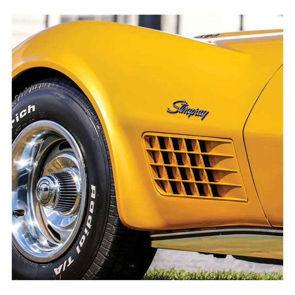 C3 1969-1973 Corvette Emblem - Front Fender Stingray