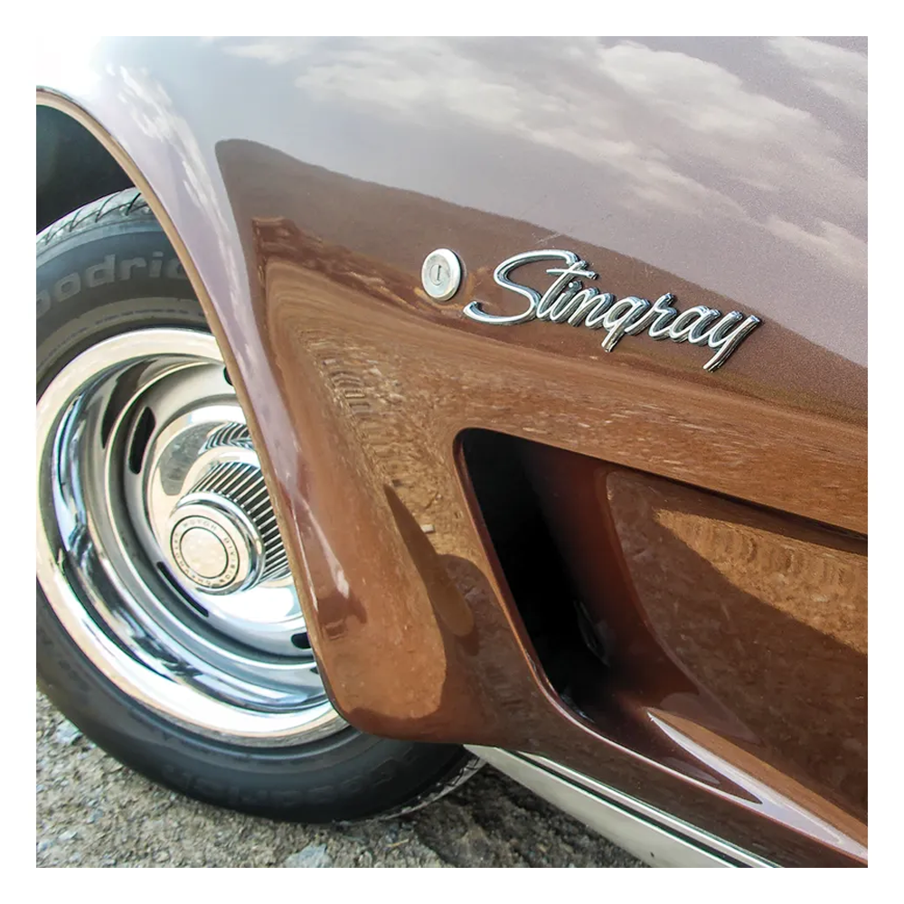 C3 1974-1976 Corvette Emblem - Front Fender Stingray