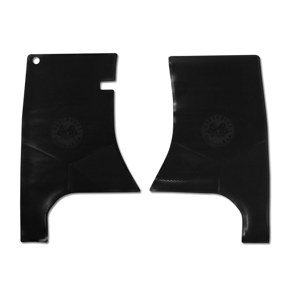 C1 1953-1955 Corvette Mats, Black Corvette