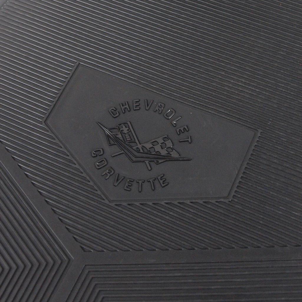 C1 1958-1960 Corvette Mats, Black Corvette