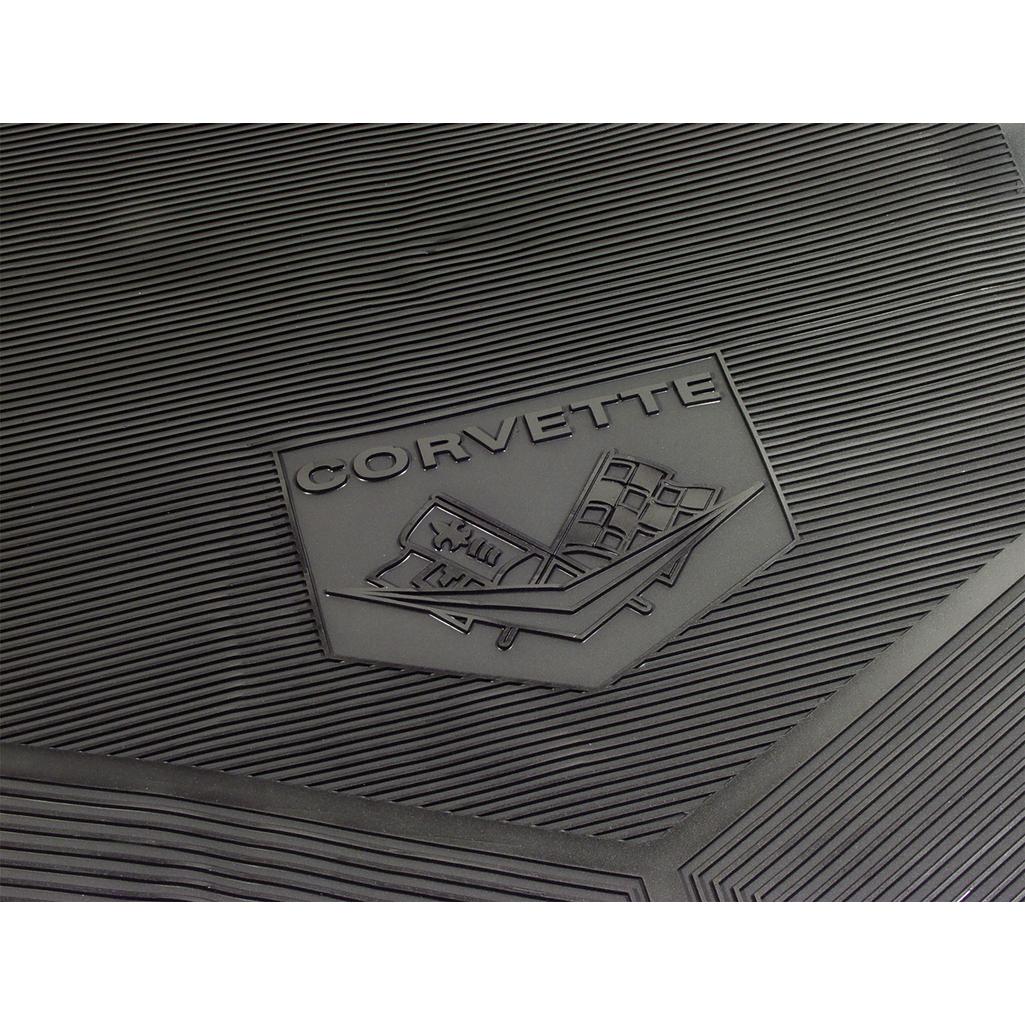 C1 1961 Corvette Mats, Black Corvette