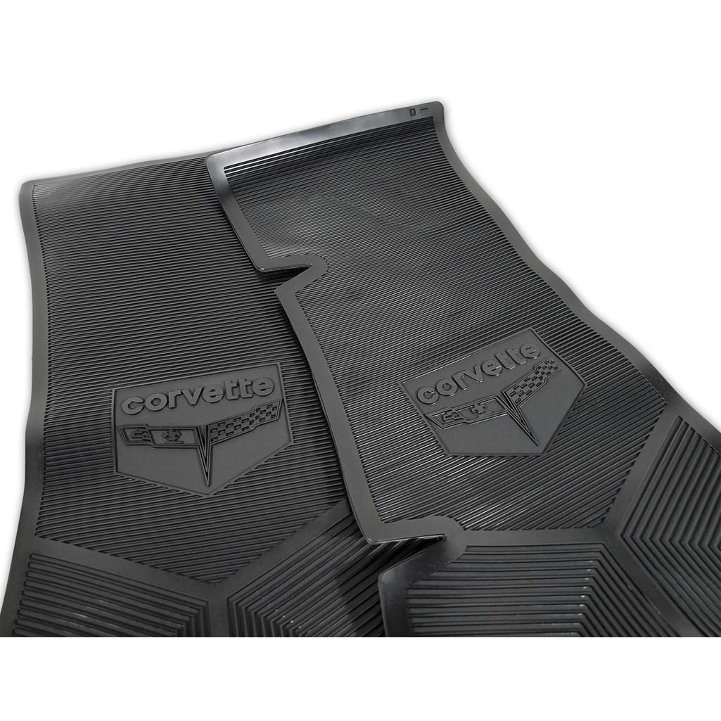 C3 1980 Corvette Mats, Black Corvette