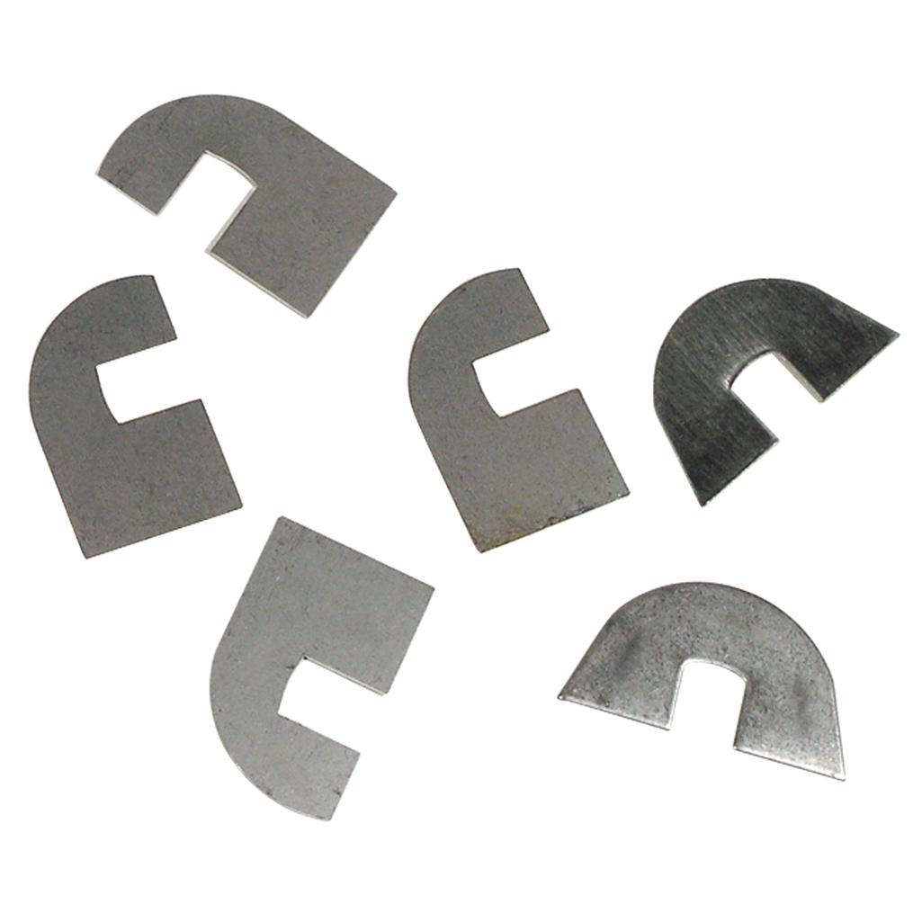 C1 1956-1962 Corvette Decklid Hinge Shims, 6 Piece Set