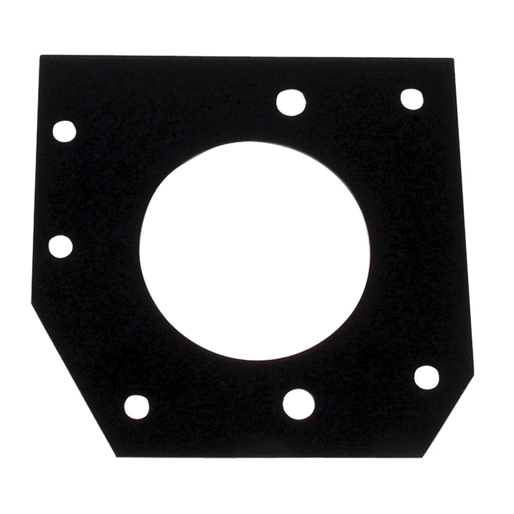 C1 1958-1962 Corvette Steering Column Plate, On Outer Firewall