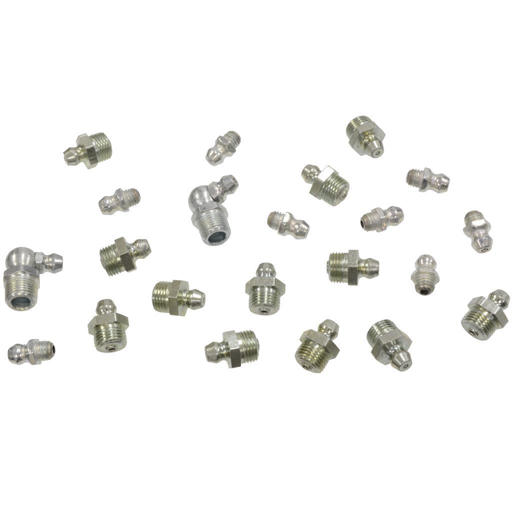 C1 1956-1962 Corvette Grease Fitting Kit, 22 Piece