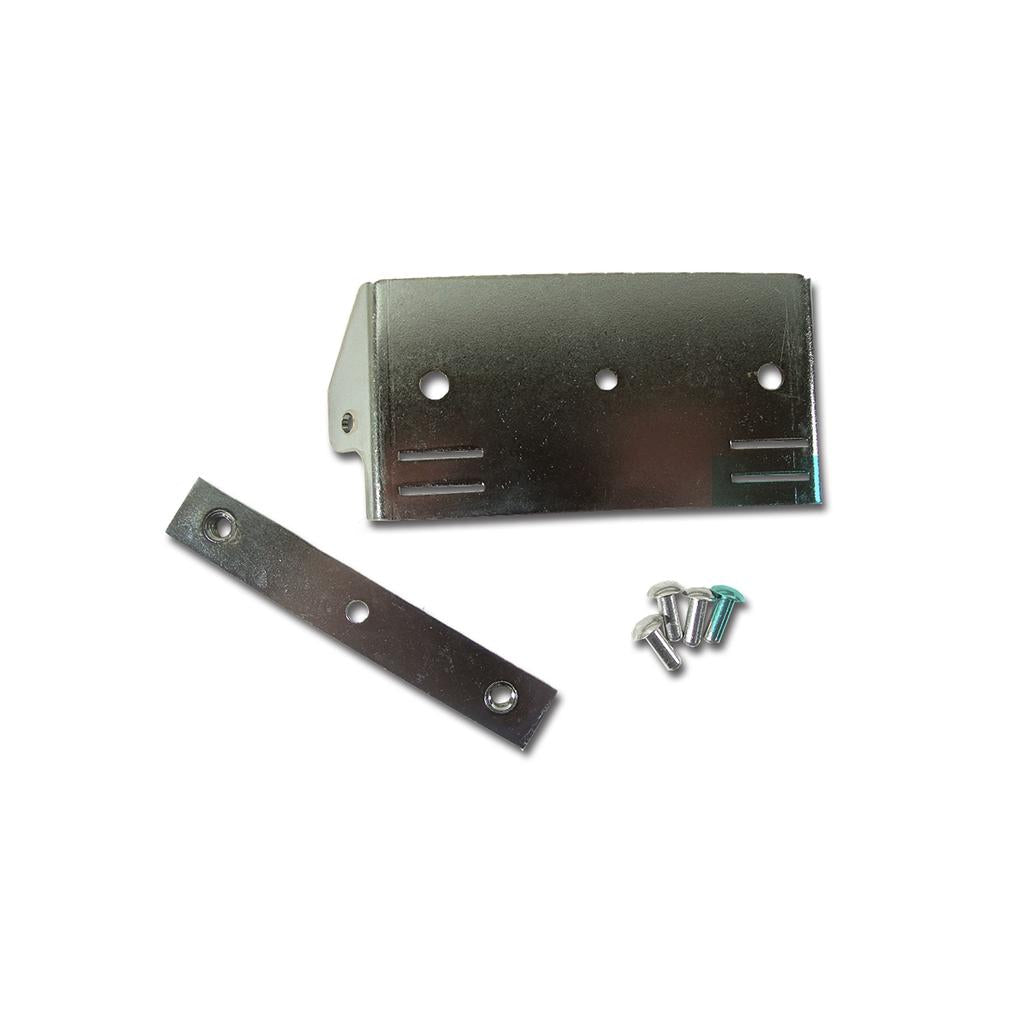 C1 1956-1960 Corvette Lower Trunk Latch Adapter, On Body