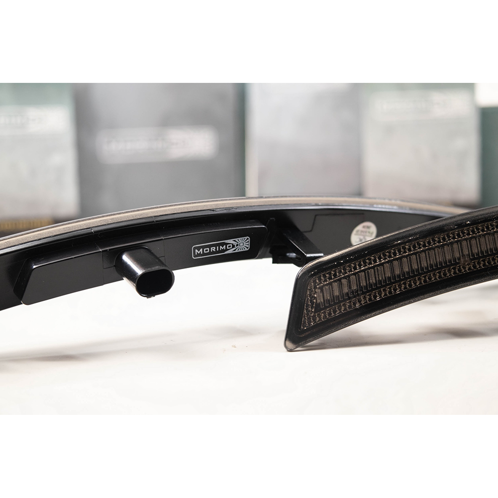 Corvette Side Markers - Morimoto XB LED Side Markers Front Or Rear- Smoke : 2013 - 2019 C7, Z06, Grand Sport & ZR1