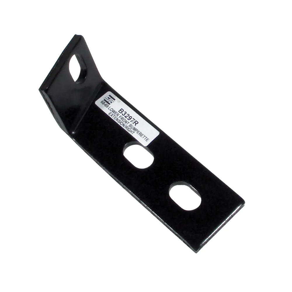 C3 1968-1972 Corvette Front Bumper Guard To Crossmember Extension Bracket