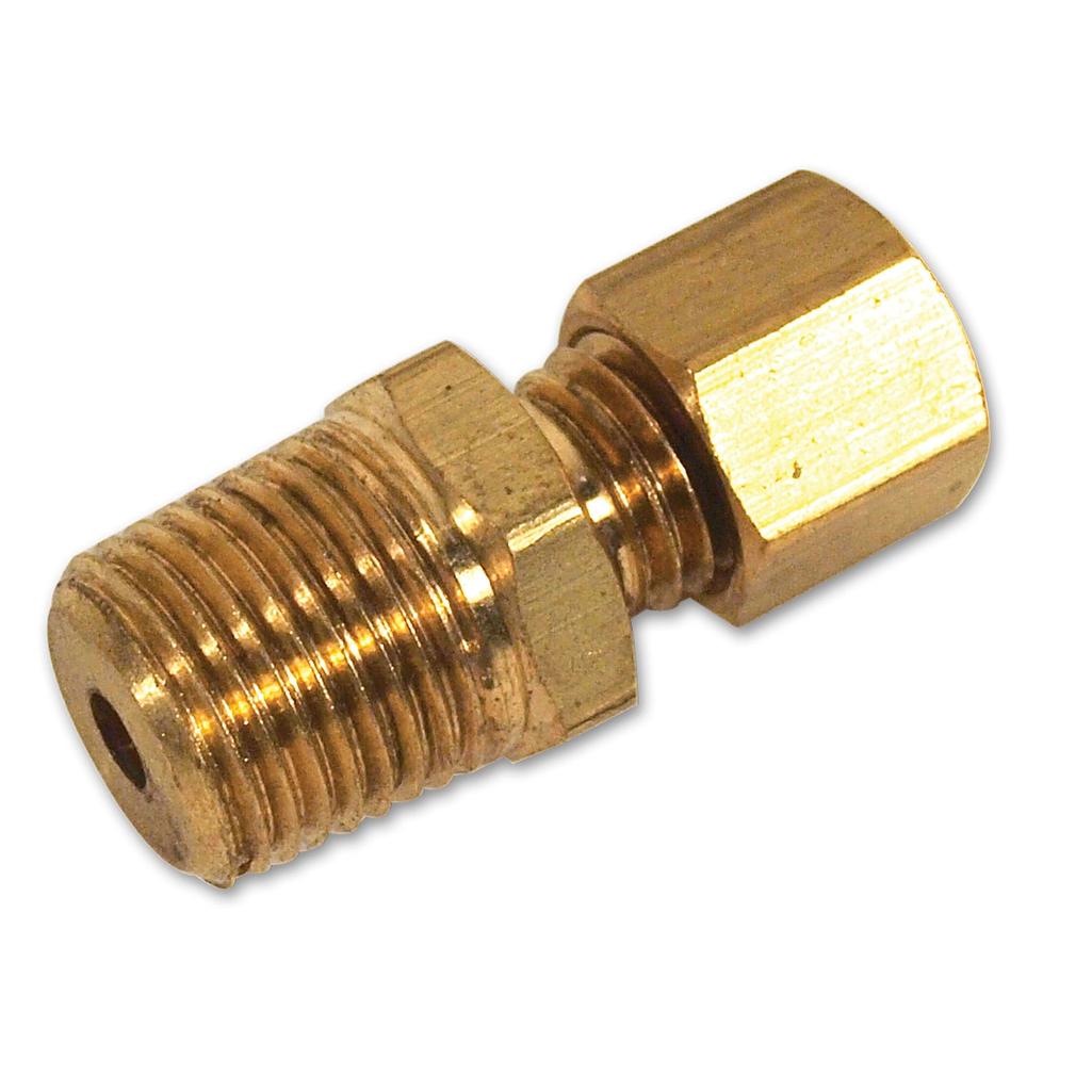 C3 1968-1973 Corvette Oil Line Fitting, 327/350 On Intake