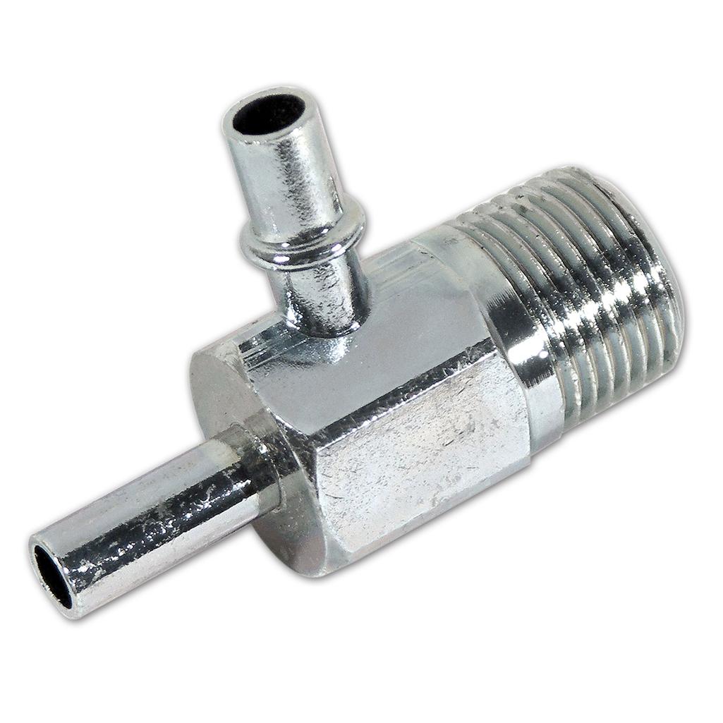 C3 1968-1969 Corvette Intake Vacuum Fitting, 400HP W/AC & 435HP W/Automatic Trans