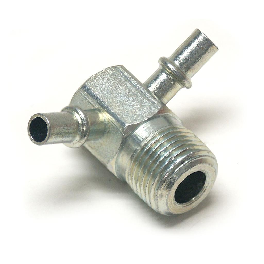 C3 1970-1972 Corvette Intake Vacuum Fitting, 350 Automatic