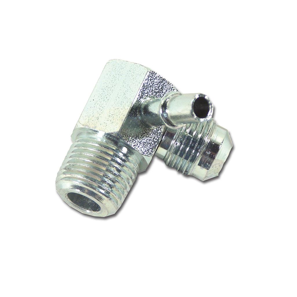 C3 1970-1972 Corvette Intake Vacuum Fitting, 350 Auto, 2 Port