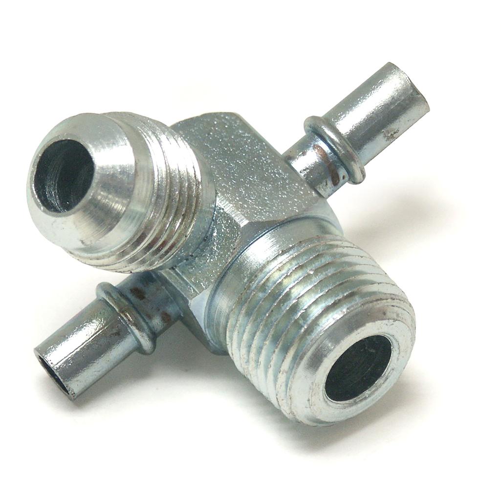 C3 1970 Corvette Intake Vacuum Fitting, 454 W/Power Brake & Automatic Transmission