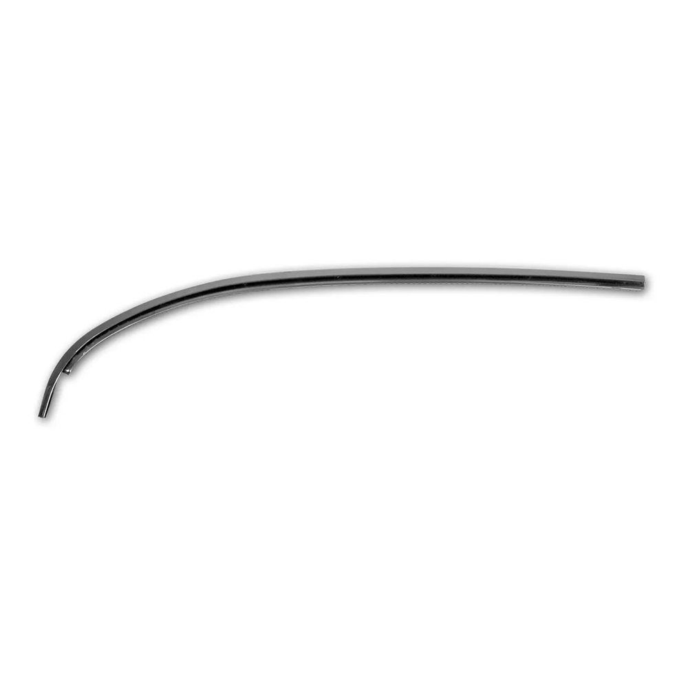 C3 1968-1978 Corvette T-Top Stainless Steel Trim Molding - Front