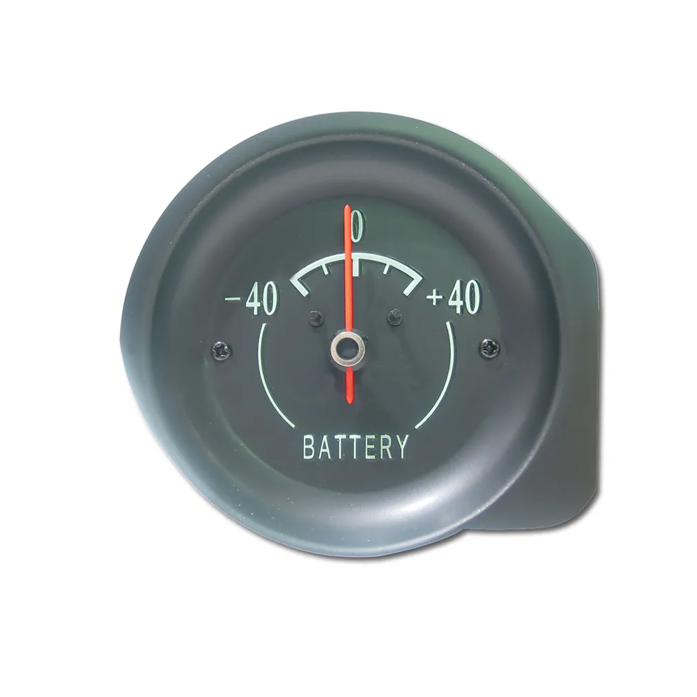 C3 1968-1971 Corvette Ammeter Gauge Face - Green