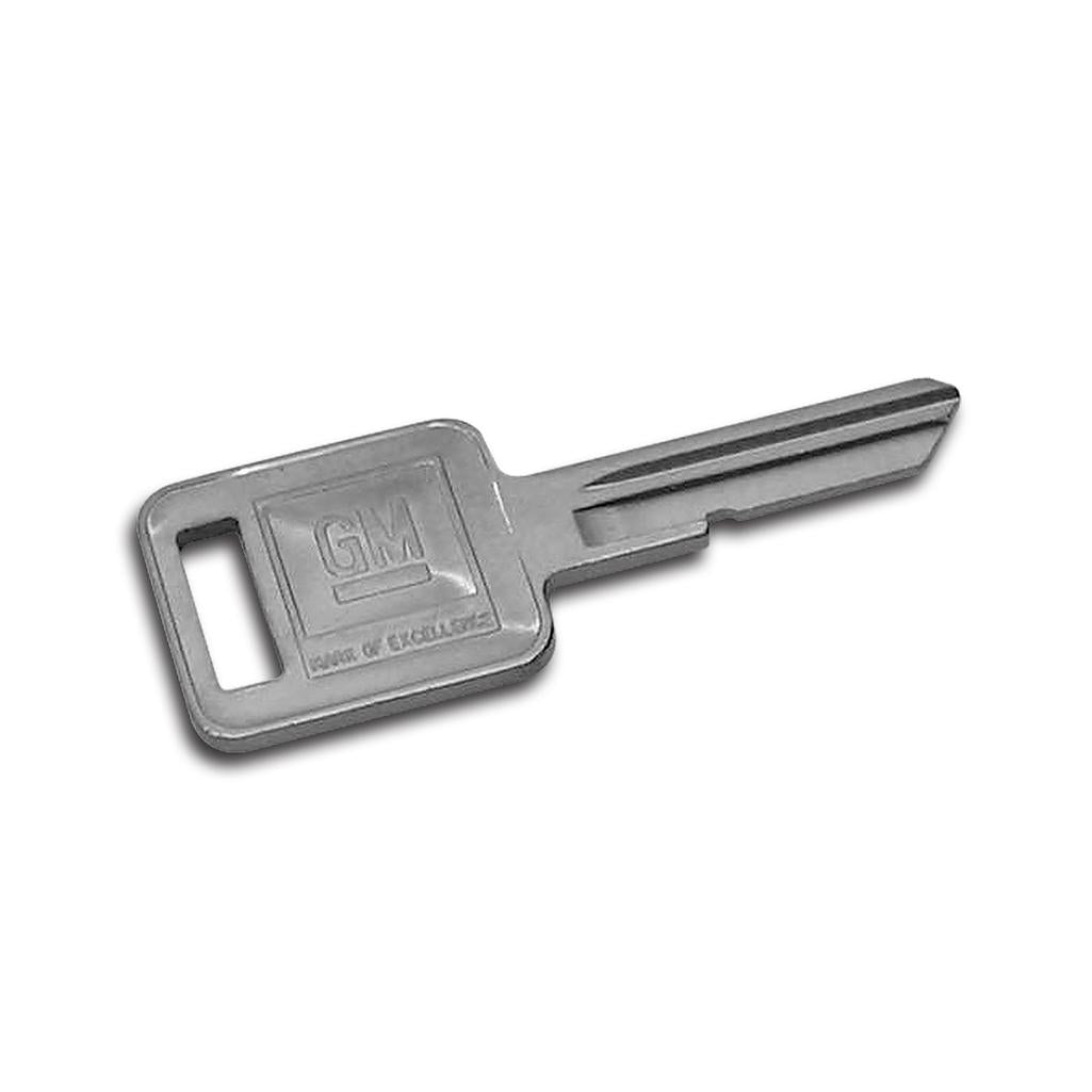 C3 1969-1981 Corvette Key Blank, Square E (69,73,77,81)