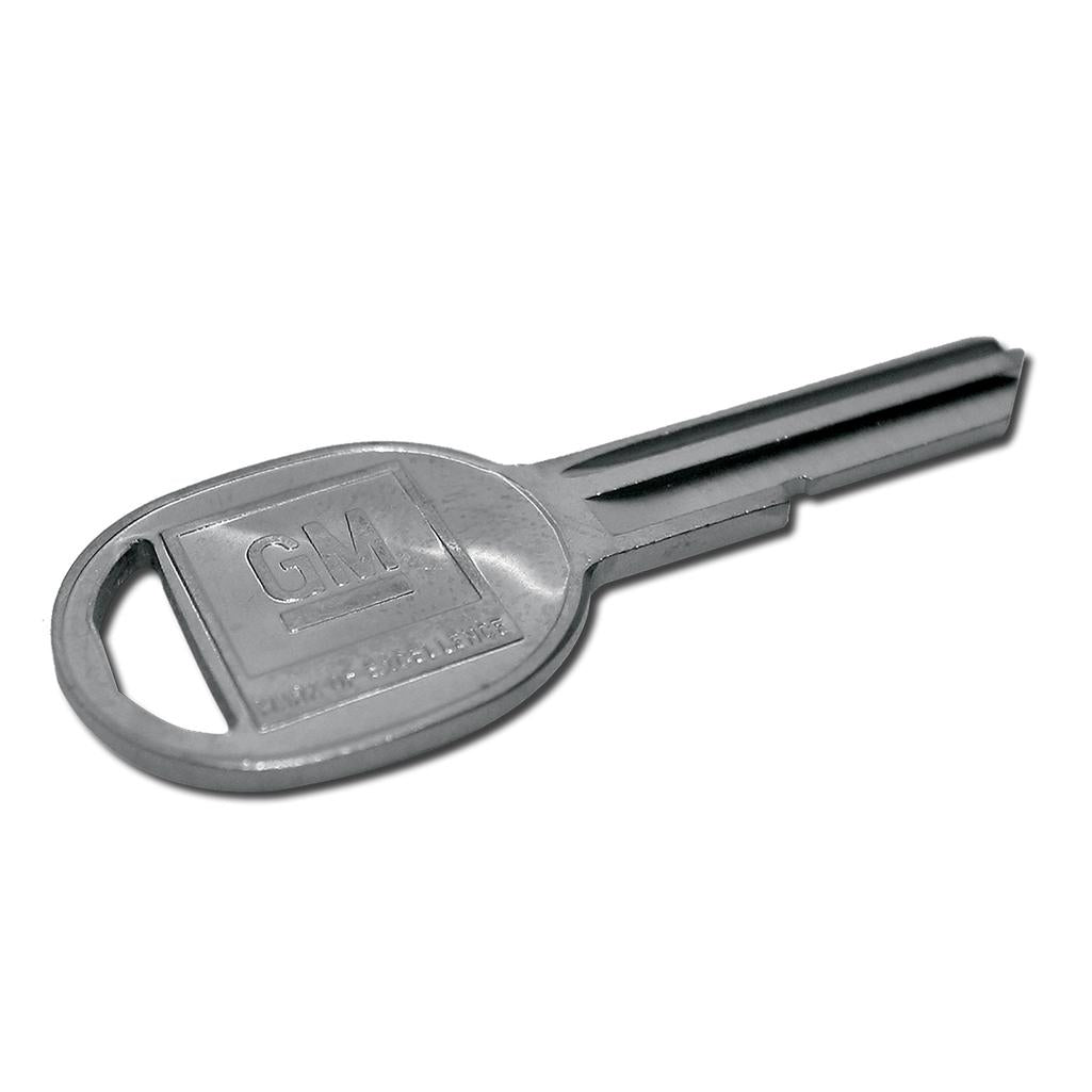 C3 1969-1981 Corvette Key Blank, Oval H (69,73,77,81)