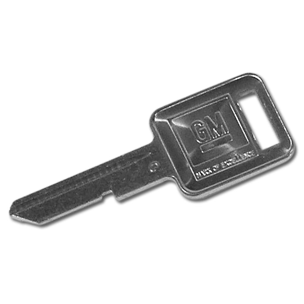 C3 1972-1980 Corvette Key Blank, Square C (72,76,80)