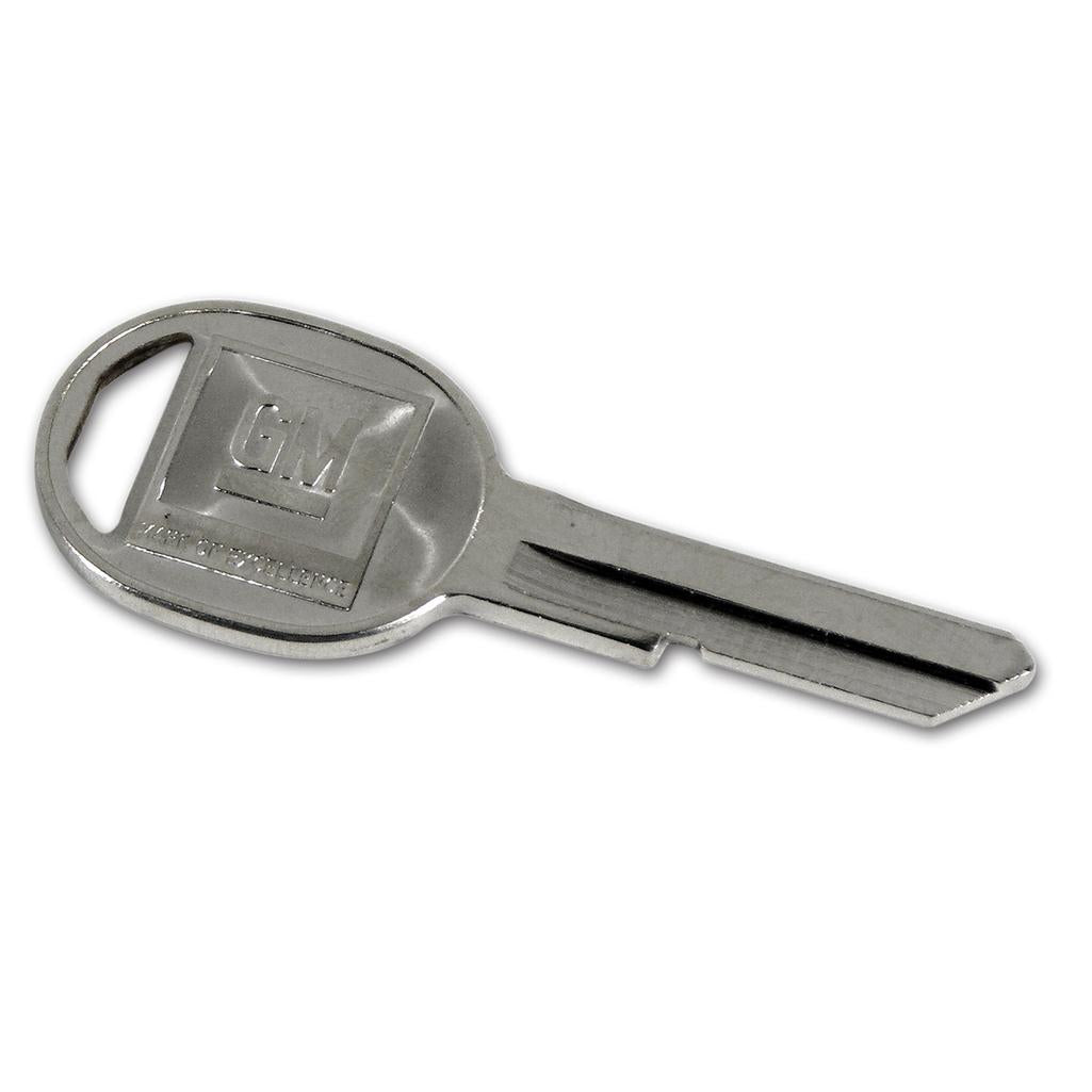 C3 1972-1980 Corvette Key Blank, Oval D (72,76,80)