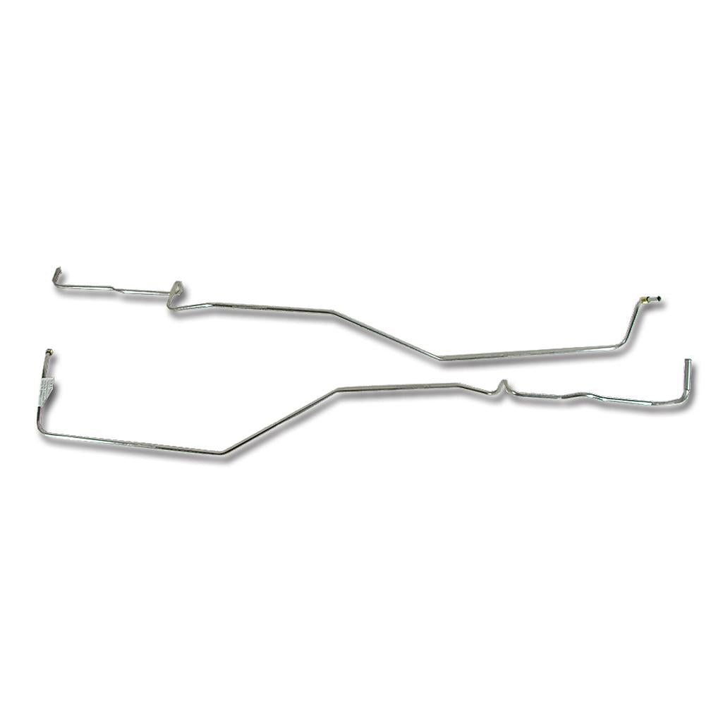C3 1968-1974 Corvette Automatic Transmission Cooler Lines, Stainless Steel Big Block