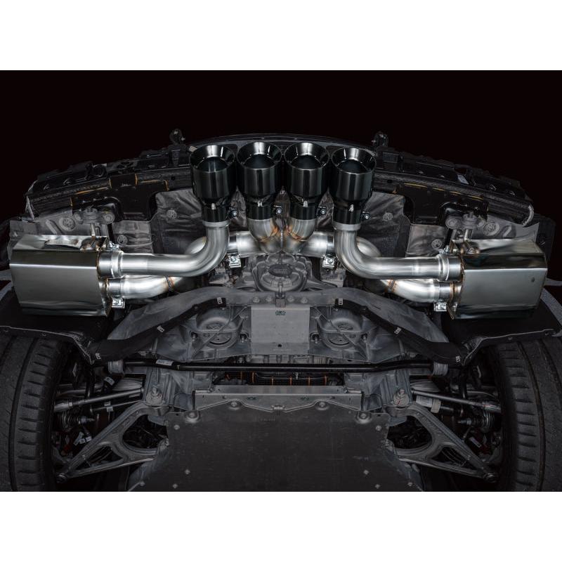 C8 Corvette Z06 AWE Tuning Switch Path Cat-Back Exhaust - Diamond Black Tips