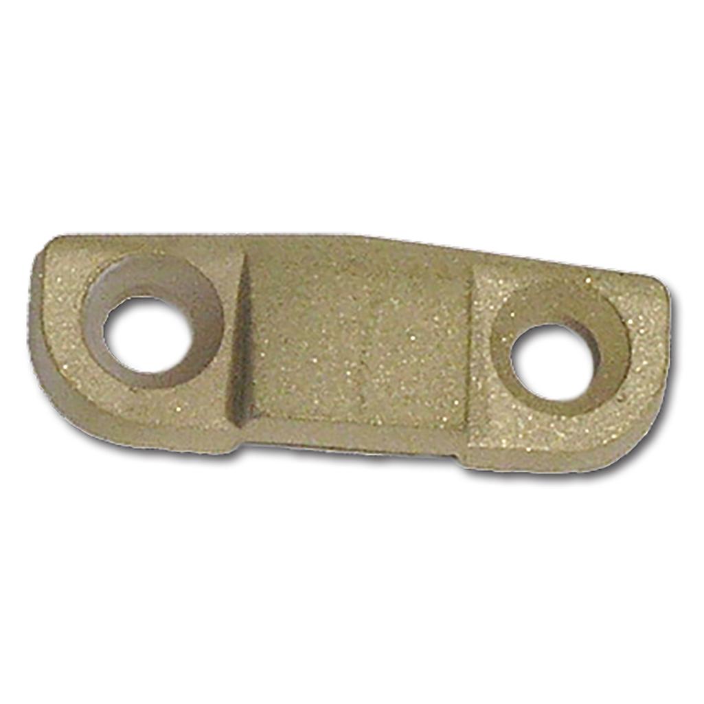 C3 1968-1969 Corvette Decklid Alignment Wedge, On Lid-Brass