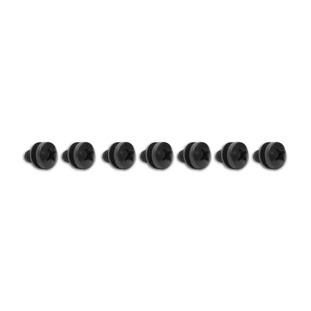 C2 1963-1967 Corvette Glove Box Hinge & Support Screws - 7Pc Set