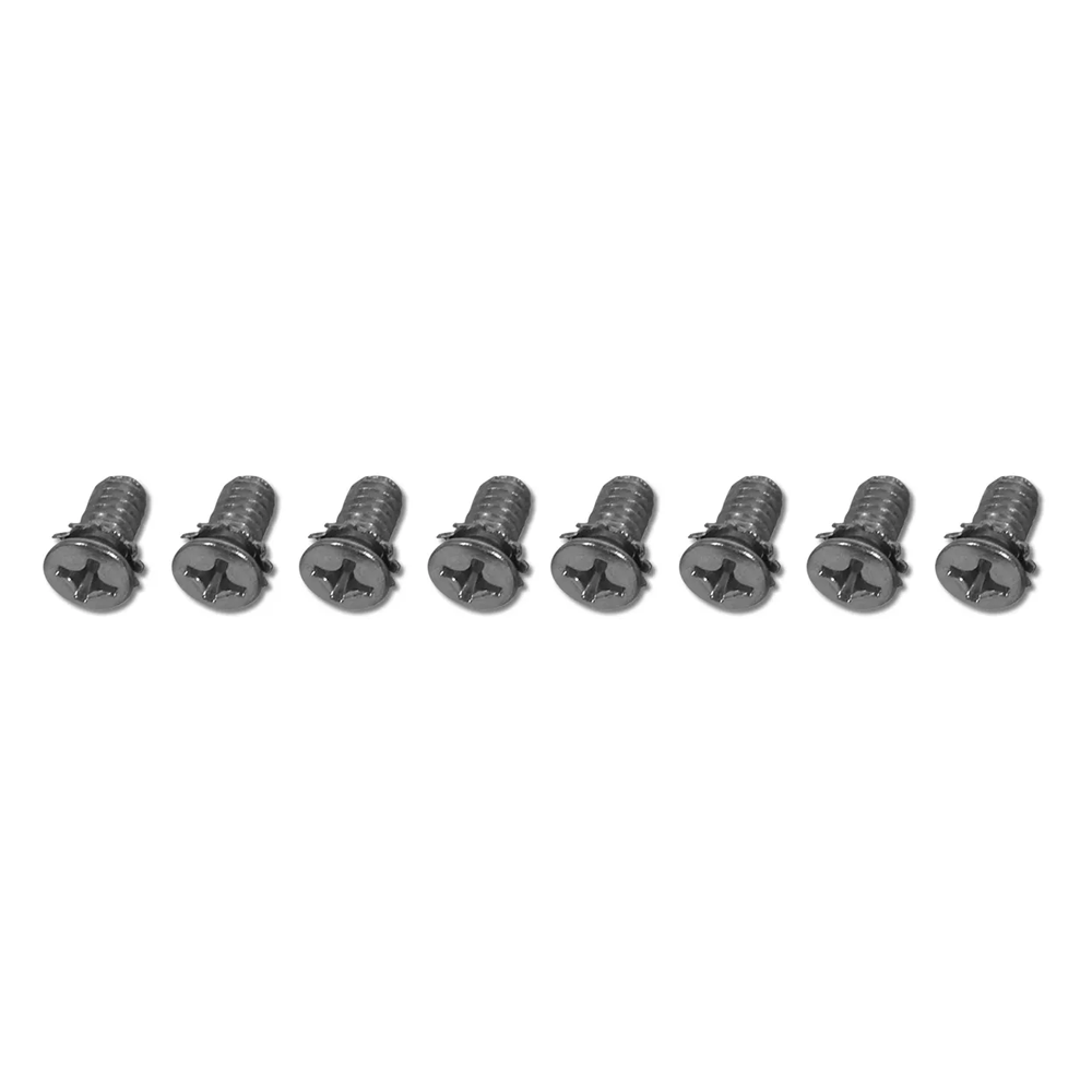 C1 1956-1967 Corvette Door Latch Screws - 8Pc Set