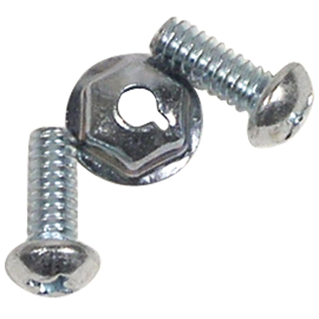 C1 1958-1962 Corvette Speedometer To Dash Cluster Fasteners, 3 Piece