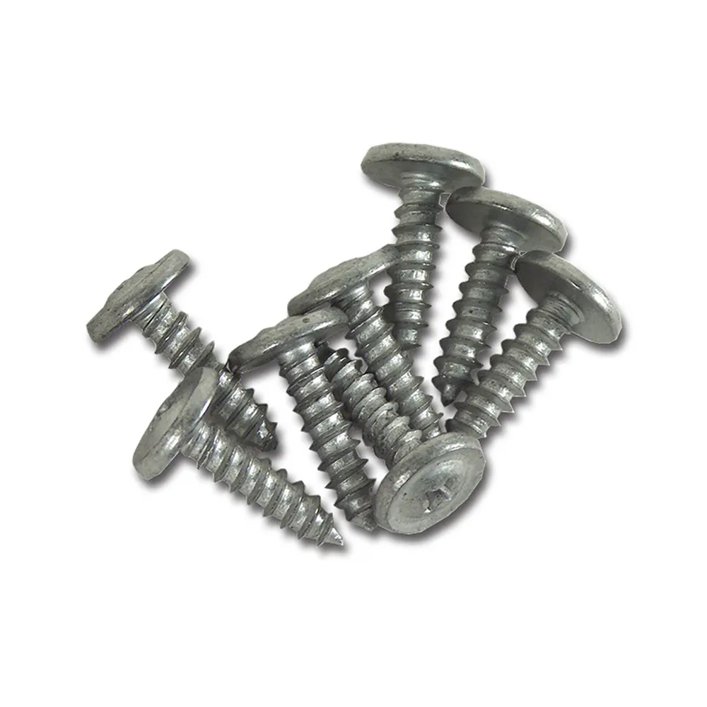C1 1960-1962 Corvette Door Drip Rail Screws - 8Pc Set