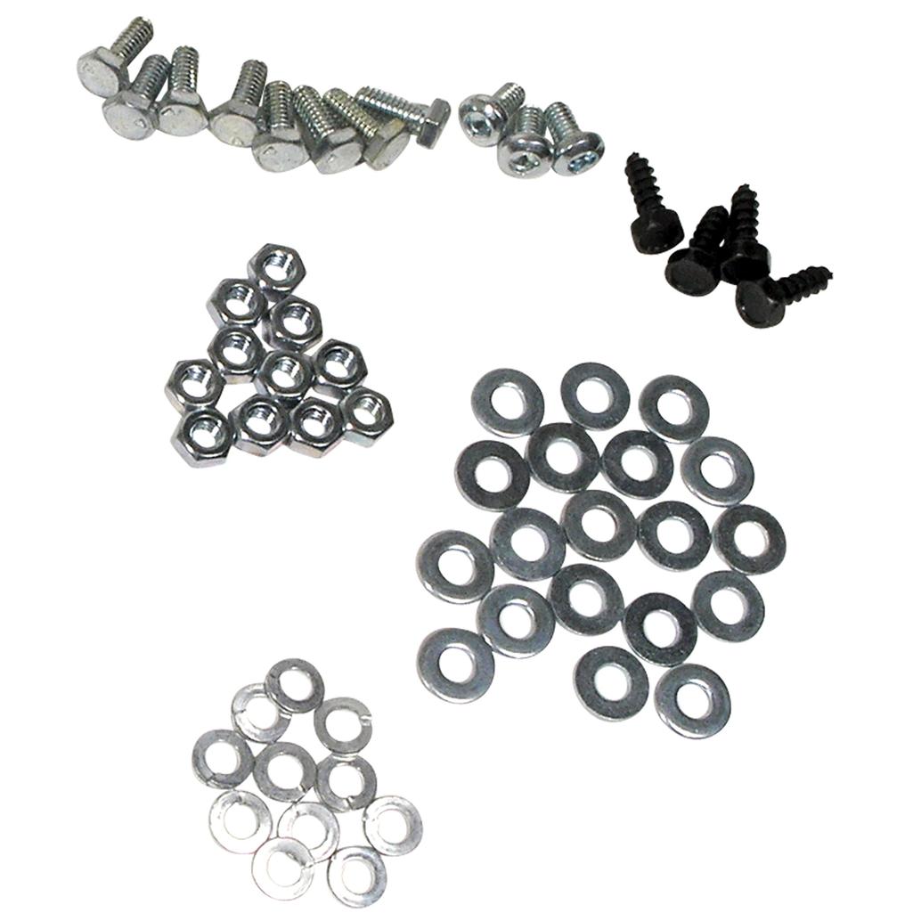 C1 1961-1962 Corvette Splash Shield Mount Kit, 48 Piece