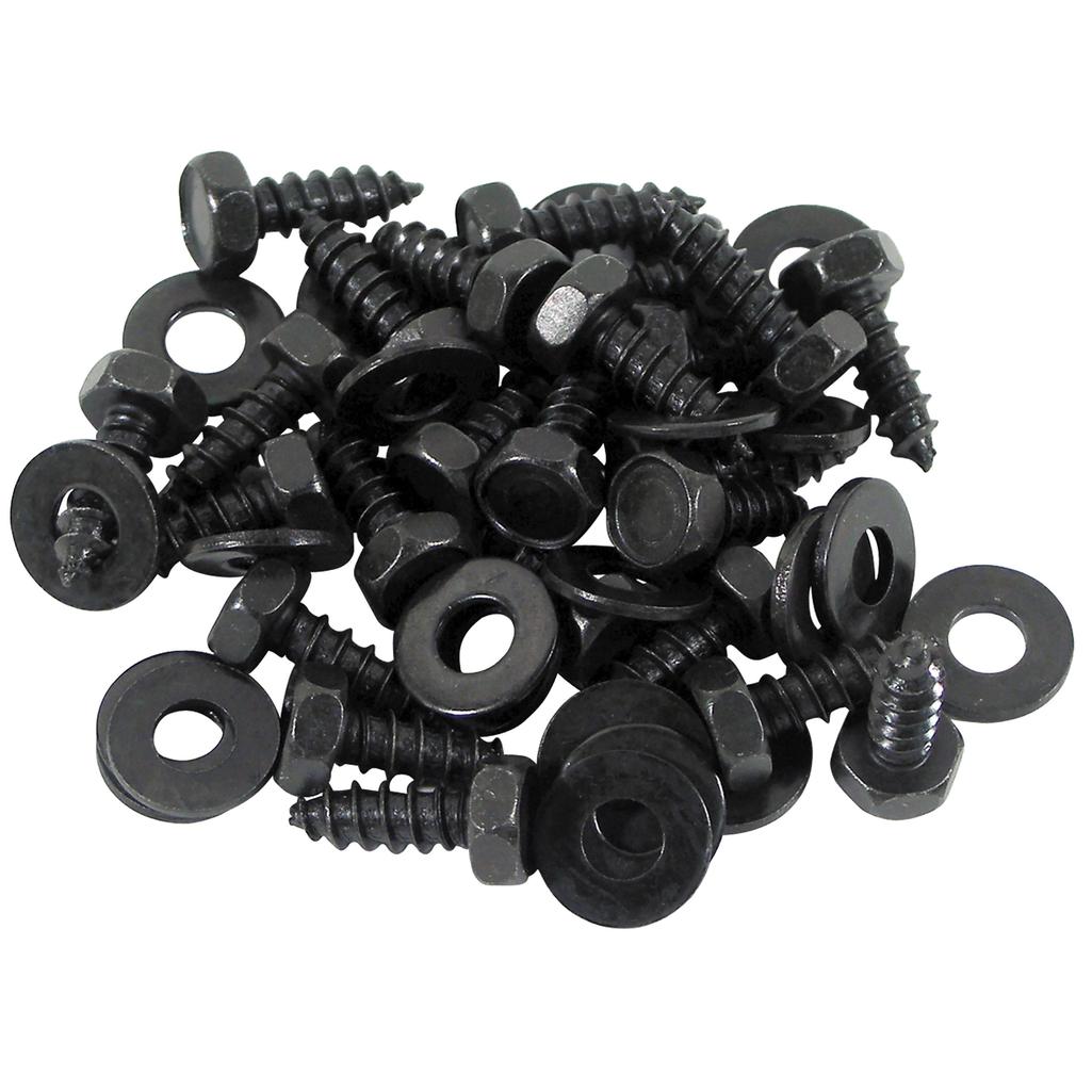 C1 1958-1962 Corvette Inner Fender Reinforcement Screws, Upper & Lower 48 Piece