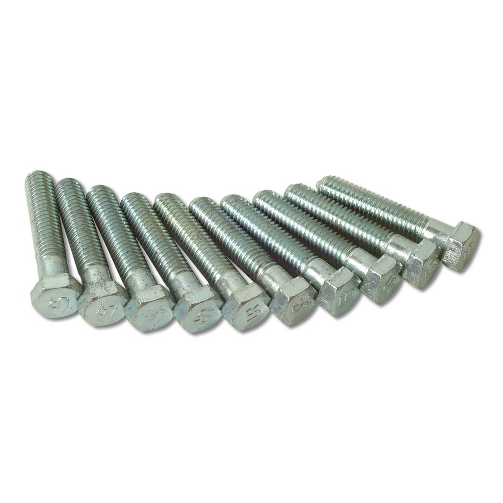 C1 1956-1962 Corvette Body Mount Bolts, "UR" 10 Piece Set