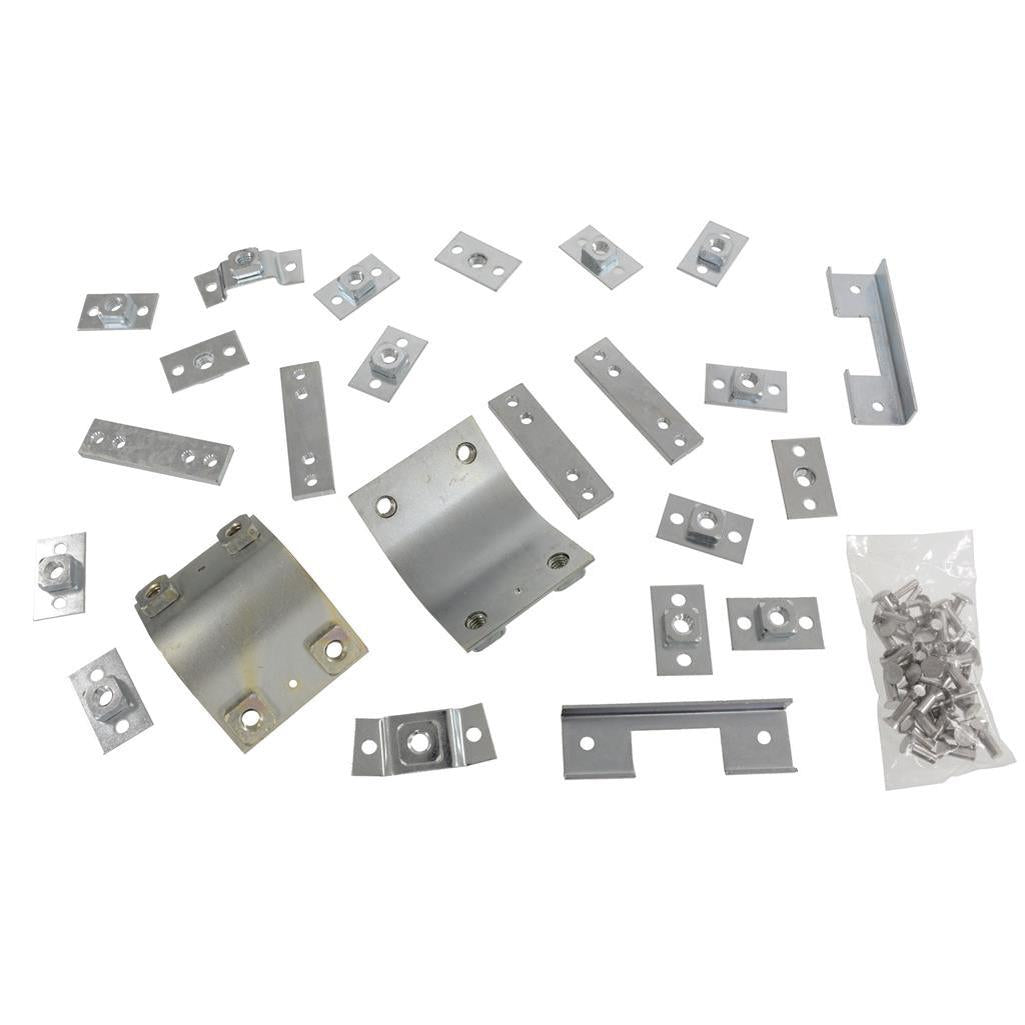 C1 1956-1960 Corvette Underbody Retainer Plates, 22 Piece Set