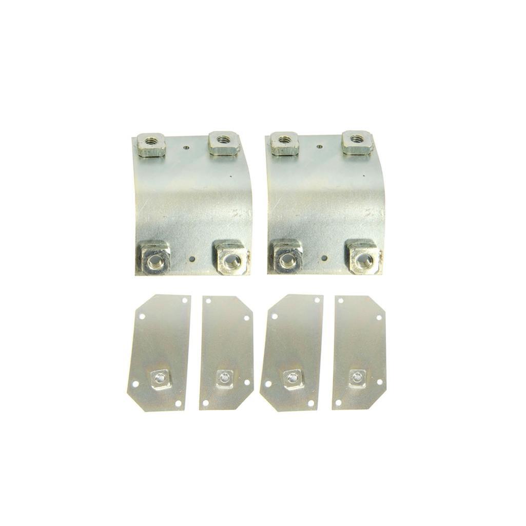 C1 1961-1962 Corvette Underbody Retainer Plates, 18 Piece Set