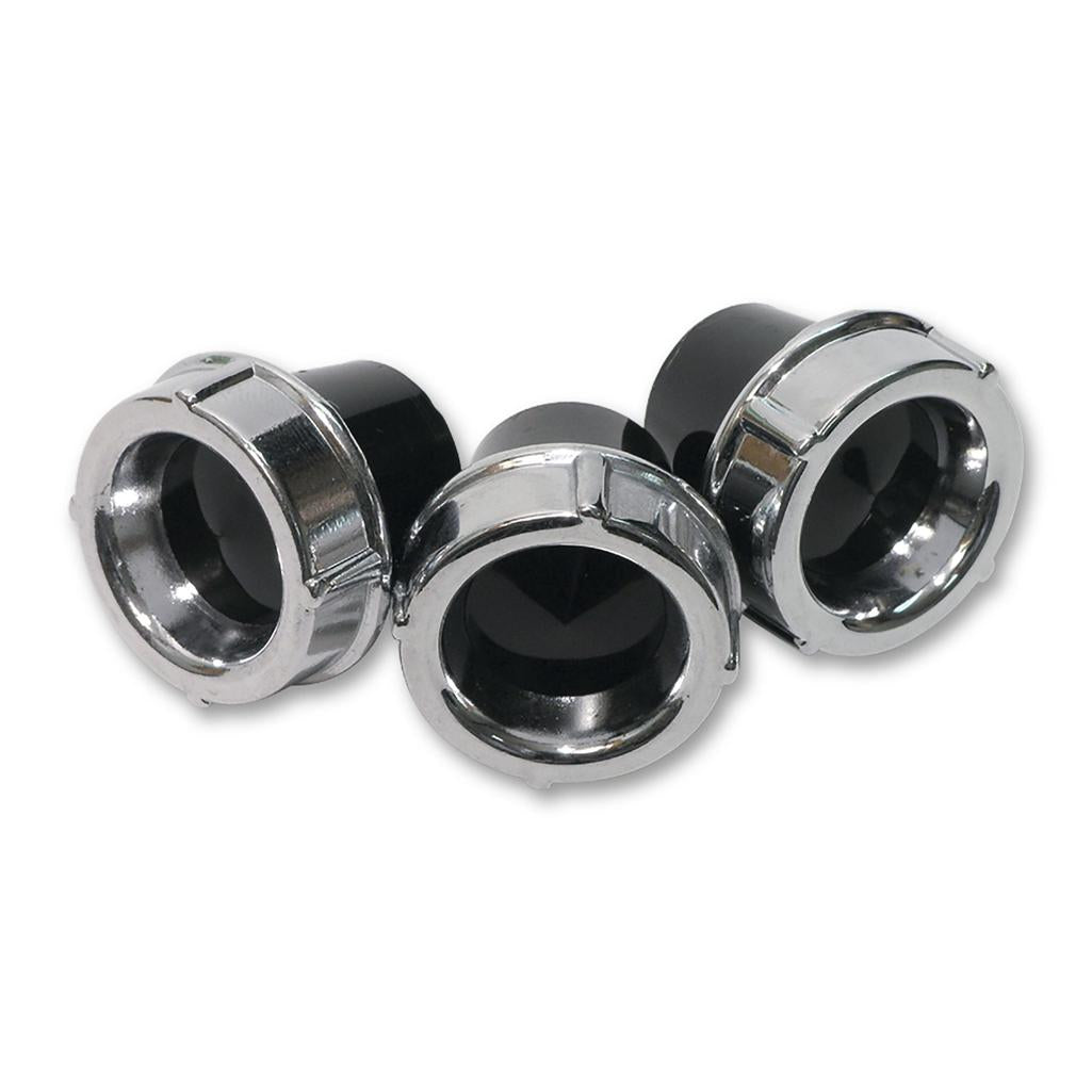 C1 1958 Corvette Heater Knobs, 3 Piece Air/Fan/Temperature