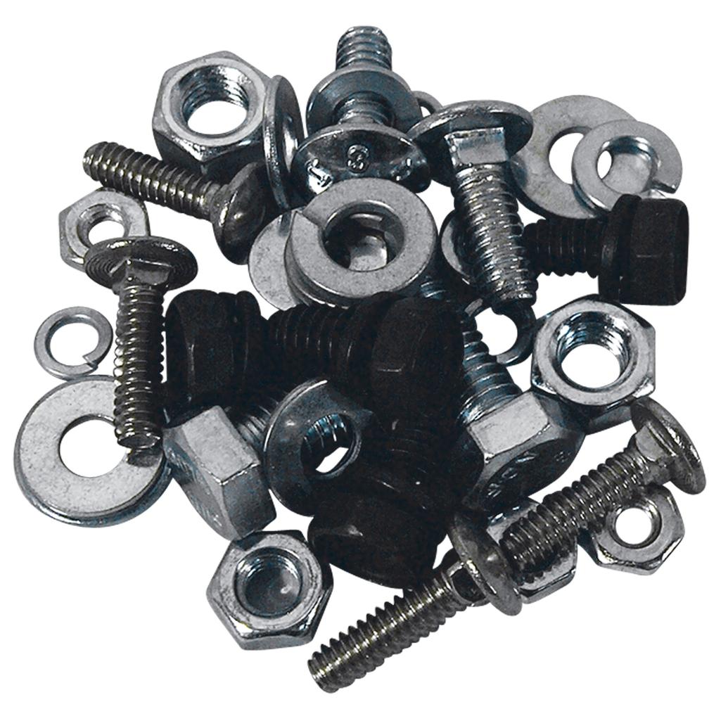 C1 1953-1957 Corvette Cowl Vent & Mechanism Mount Kit, 32 Piece